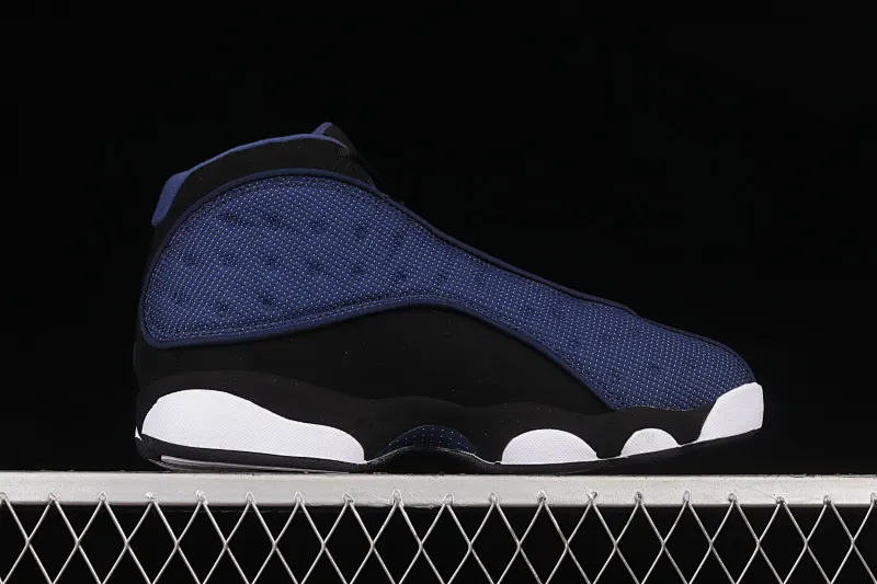 All categories Air Jordan Jordan series basketball shoes Air Jordan 13 pure original version Air Jordan 13 Flint AJ13 Joe 13 navy black and blue 3M reflective basketball shoes DJ5982-400